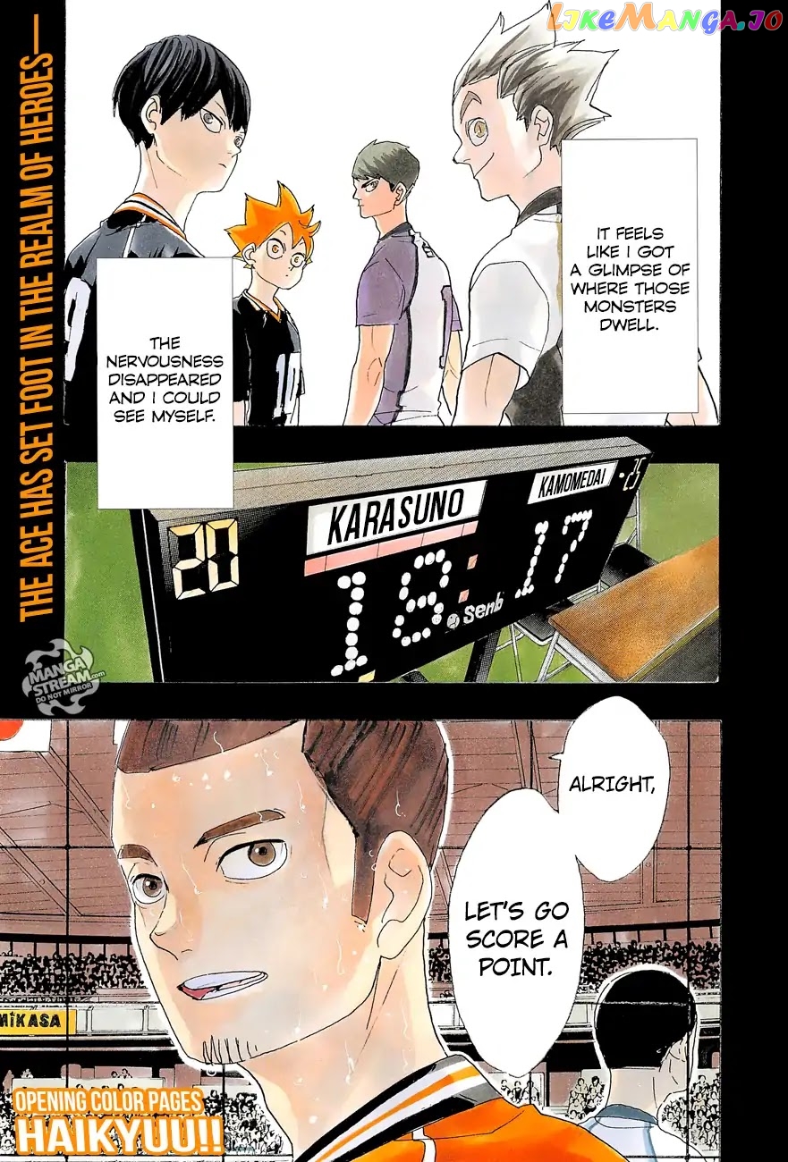 Haikyuu!!, Chapter 354 image 03